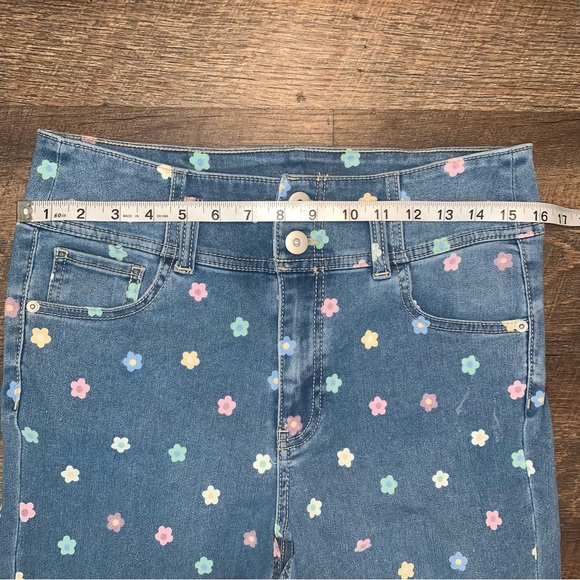 No Boundaries Multicolor Floral Jeans Size 13 - Picture 4 of 8